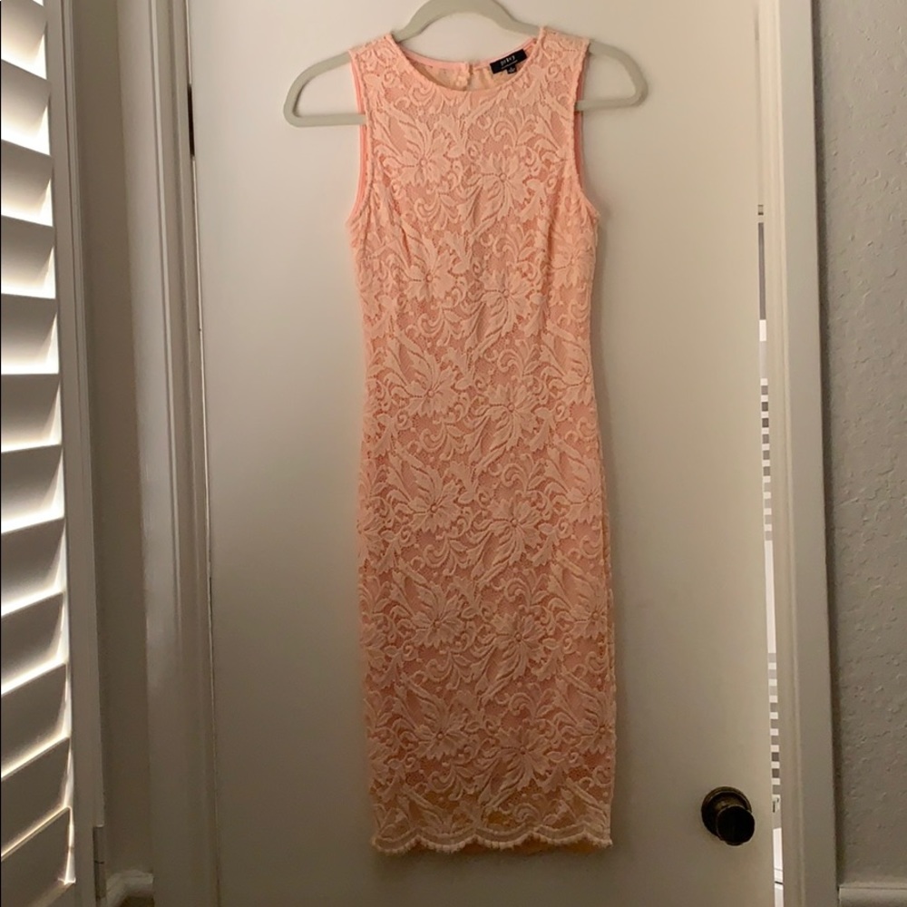 Pink Lacey dress